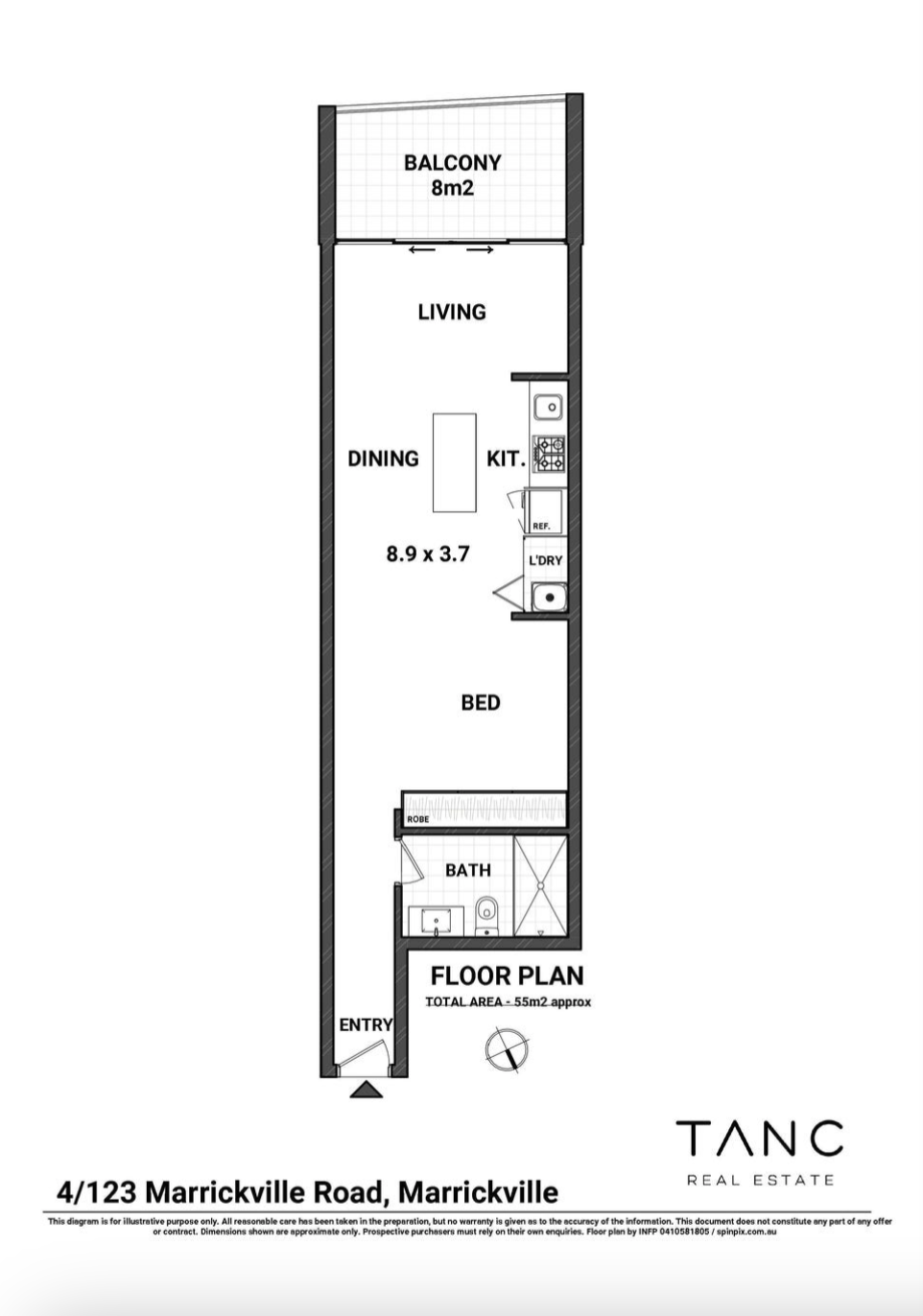 4/123 Marrickville Road, Marrickville